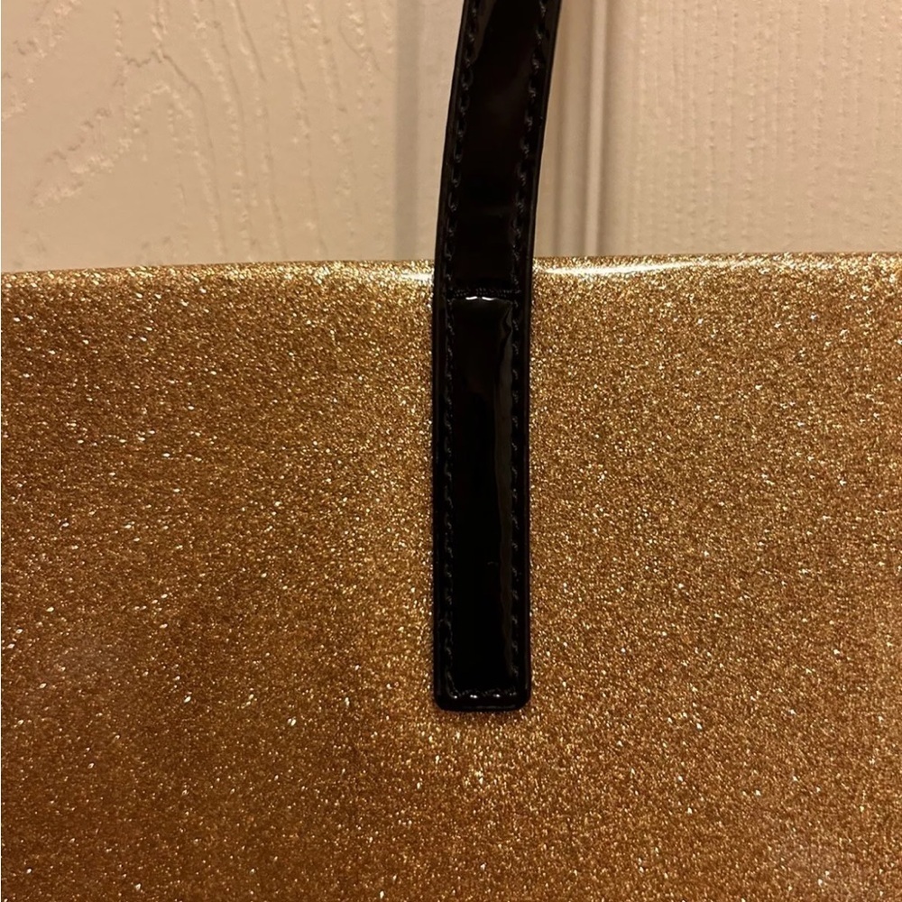 Kate Spade Live Colorfully Glitter Sparkle Daycation Large Shopper Tote - Picture 3 of 16